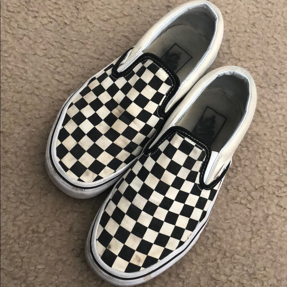 Checkered vans